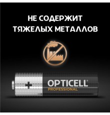 Элемент питания алкалиновый AA/LR6 (блист. 8шт) Professional Opticell 5052007