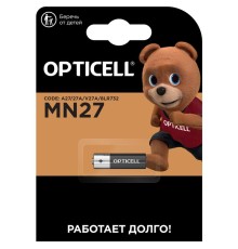 Элемент питания алкалиновый A27/MN27/8LR732 12В (блист.1шт) Specialty Opticell 5070002