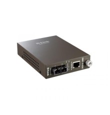 Медиаконвертер DMC-515SC/D7A (1 порт 10/100Base-TX + 1 порт 100Base-FX; разъем SC для одномод. оптич. кабеля (до 15км) D-Link 140759