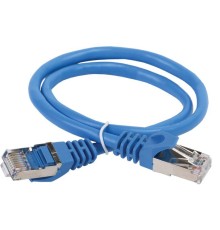 Патч-корд кат.5E FTP LSZH 1м син. ITK PC03-C5EFL-1M