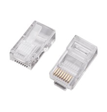 Джек компьютерный RJ45 (8P8C) кат.5E (уп.100шт) Rexant 05-1021