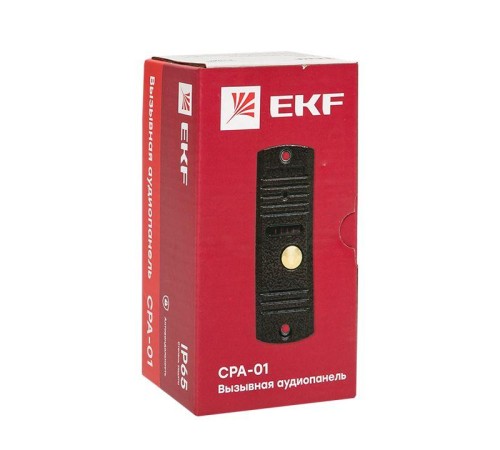 Аудиопанель вызывная CPA-01 медь 2пр. IP65 EKF int-cpa-01 Аудиопанель вызывная CPA-01 медь 2пр. IP65 EKF int-cpa-01