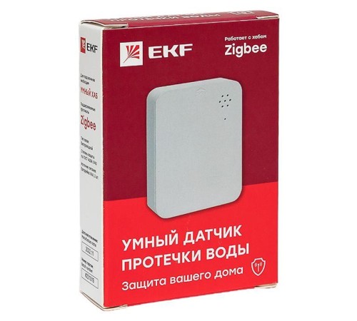 Датчик протечки умный Zigbee Connect EKF is-fl-zb Датчик протечки умный Zigbee Connect EKF is-fl-zb