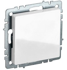 Заглушка с суппортом BRITE МЗ10-БрБ механизм бел. IEK BR-PL10-K01