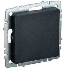 Заглушка c суппортом BRITE МЗ10-БрЧ механизм черн. IEK BR-PL10-K02