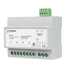 Модуль релейный DALI-704-SW-DIN (BUS 4х16А) (IP20 пластик) INTELLIGENT ARLIGHT 033051
