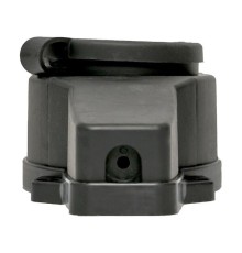 Колодка 2-м 16А IP44 2P+PE 230В с защ. крышками каучук Basic EKF RPS-018-16-230-44