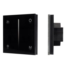 Панель SMART-P35-DIM-IN Black (230В 0-10В Sens 2.4G) (IP20 пластик) Arlight 028113