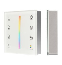 Панель Sens SMART-P55-MULTI White (3В 4 зоны 2.4G) (IP20 пластик) Arlight 028309