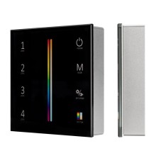 Панель Sens SMART-P55-MULTI Black (3В 4 зоны 2.4G) (IP20 пластик) Arlight 028310