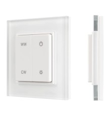 Панель SMART-P49-MIX-G-SUF (3В 1 зона Knob 2.4G) пластик Arlight 032985