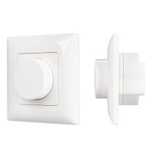 Панель SMART-P14-DIM-P-IN White 1.5А IP20 230В 0/1-10В Rotary 2.4G пластик. Arlight 033010