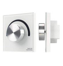 Панель SMART-P1-DIM-G-IN White (3В Rotary 2.4G) (IP20 пластик) Arlight 033752