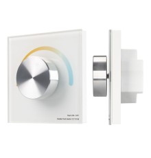 Панель SMART-P2-MIX-G-IN White (3V Rotary 2.4G) (IP20 пластик) Arlight 033754