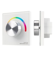 Панель SMART-P5-RGB-G-IN White (3V Rotary 2.4G) (IP20 пластик) Arlight 033756