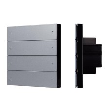 Панель кнопочная SMART-DMX512-801-22-8G-8SC-DIM-IN Grey (230В 2.4G) (IP20 пластик) INTELLIGENT ARLIGHT 039315