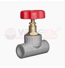 Вентиль проходной 20х1/2 90гр (35/7) сер. VALFEX 10146020Г