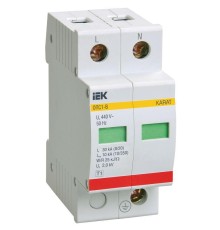Ограничитель перенапряжения ОПС1-B 2P IEK MOP20-2-B